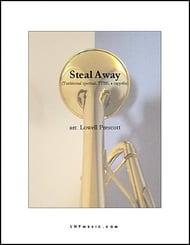 Steal Away TTBB choral sheet music cover Thumbnail